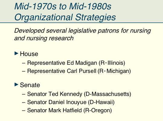Mid-1970s to Mid 1980s Organizational Strategies